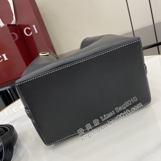Gucci專櫃古馳最新款購物袋GG圖案條紋織大號肩背包 jh2756型號：815118